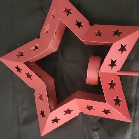 Set of 3 Star Tealight Candle Holders - Picture 7 of 15